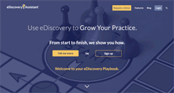 Desktop Screenshot of ediscoveryassistant.com